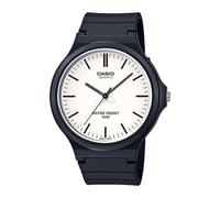 Montre Homme CASIO MW-240-7EVDF Silicone Noir Blanc Vintage Sub 50mt