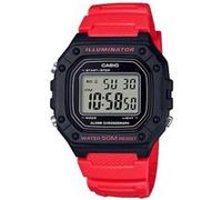 Casio W-218h-4b Montre Quartz Homme Noir