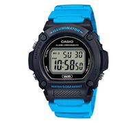 Montre Homme CASIO W-219H-2A2VCF Silicone Bleu Chrono Alarm Sub 50mt