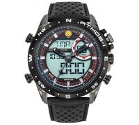 Montre Homme Chrono Acier Cuir Noir - Patrouille de France - A1-100L-668074