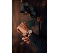 Montre Homme CHRONOSTAR VINTAGE en Cuir Noir