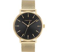Montre Homme CK CALVIN KLEIN TIMELESS 25200049 Acier d'Or Mesh Noir
