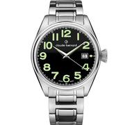 Montre homme CLAUDE BERNARD 70203 3M NB classique en acier inoxydable