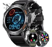 Montre Homme Connectée Sport: Fitness 106+ Modes Sportifs Montre Intelligente - Appel Bluetooth Orange Etanche Ip67 Militaire Smartwatch[Bra575499]