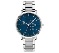 Pierre Lannier Montre Data Acier Cadran Bleu