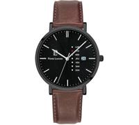 Pierre Lannier Data 243H434 - Homme - Analogique - Quartz - Stainless steel - Verre minéral