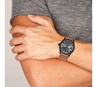 Montre - DIESEL - DZ1764 - 47mm - Cuir Marron - Quartz Gris