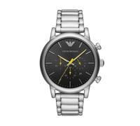Montre Homme EMPORIO ARMANI - Acier Gris - Quartz - Verre minéral - Analogique
