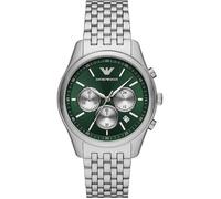 Emporio Armani Montre pour hommes Chronographe quartz Boîtier 41 mm Bracelet acier ou cuir