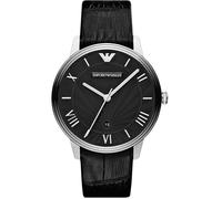 MONTRE Homme EMPORIO ARMANI Bracelet Cuir et Boitier Plaqué or 269,00€ Neuve