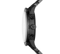 Emporio Armani Montre en acier noir