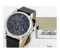 MONTRE HOMME EMPORIO ARMANI swiss made avec Chrono et Date Bracelet Cuir ARS4000