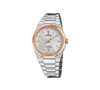 Festina Montre Homme F20065/1 Swiss Made Acier 316L Argenté Quartz Date Verre Saphir 10 ATM