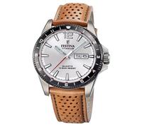 Festina Montre F20699/1 Homme Acier inoxydable Cuir Étanche 10 bars