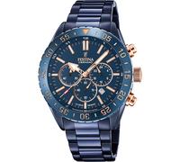 Montre Homme FESTINA CERAMIC en Acier Bleu