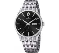 Montre Homme Festina - F20204/4 - Retro - Quartz - Jour/Date - Bracelet Acier Inoxydable