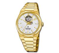 Montre Homme Festina Swiss Made Montre Bracelet Acier Inoxydable Or UF20062/1