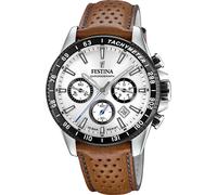 Montre Homme FESTINA TIMELESS CHRONOGRAPH en Cuir Marron Etanche