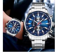 Montre Homme - FESTIVUS - Quartz - Acier Inoxydable - Etanche 30m