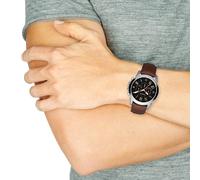 Montre Homme FOSSIL en Cuir Marron Etanche
