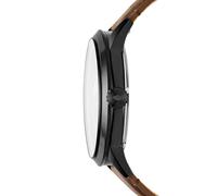 Montre Homme FOSSIL en Cuir Marron Etanche