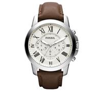 Montre Homme - FOSSIL - Grant Leather FS4735 - Cuir Marron - Quartz Analogique - 5 ATM