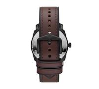 Montre Homme FOSSIL MACHINE en Cuir Marron Etanche