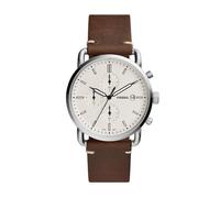 Montre Homme Fossil The Commuter FS5402 Bracelet cuir marron