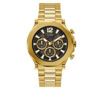 Montre Homme GUESS EDGE GW0539G2 Multifonction Acier Inoxydable D'or Noir