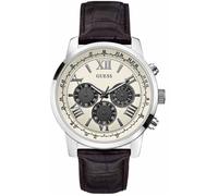 Montre homme - GUESS - GENTS W0380G1 - Classique - Chronographe - Cuir et Acier inoxydable