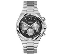 Guess Montre Equity GW0703G1 Acier inoxydable Argenté Homme