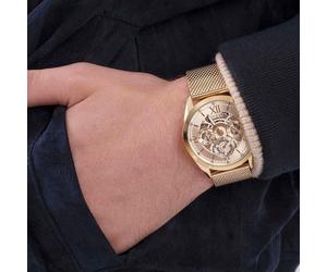 Montre Homme GUESS TAILOR en Acier Jaune Etanche