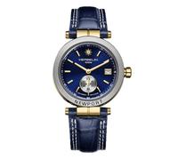 Montre homme - HERBELIN - Newport Héritage Original - Cuir bleu - Mécanique - Édition Limitée 200 ex.