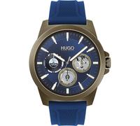 Montre Homme HUGO BOSS CASUAL 1530130 Multifonction Silicone Bleu