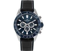 Mens Watch Jacques Lemans 1-2140b, Quartz, 48mm, 10atm Argenté