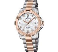 Jaguar Montre Femmes Acier Inoxydable Argent or Rose Pro Diver Uj871/5