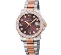 Jaguar Montre Femmes Acier Inoxydable Argent or Rose Executive Uj894/2