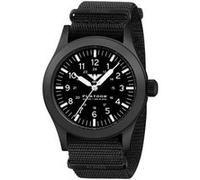 Montre Homme KHS.PLABSS.NB bracelet Platoon Black Steel Solaire s