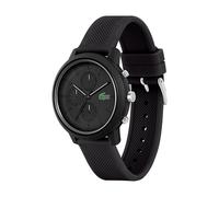 Lacoste Montre Chronographe à Quartz pour Homme avec Bracelet en Silicone Noir - 2011243