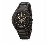 Maserati Montre Homme R8873642005 Ø 45 mm Chronographe Acier noir 10 ATM