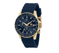 Montre Homme MASERATI SFIDA en Silicone Bleu