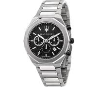 Montre Homme MASERATI STILE R8873642004 Chrono Acier Inoxydable Noir