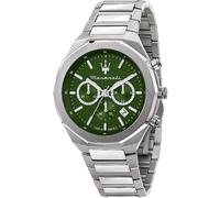 Montre Homme MASERATI STILE R8873642011 Chrono Acier Inoxydable Vert