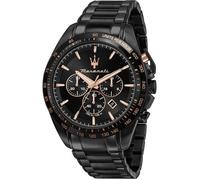 Maserati Montre Traguardo R8873612048 Chronographe à quartz Noir Homme