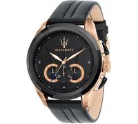 Montre homme - Maserati - Traguardo R8871612025 - Quartz - Cuir - Chronographe