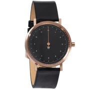 Montre Homme MAST Milano BS12-RG504M.BK.01I - Quartz - Cadran Noir - Bracelet Cuir