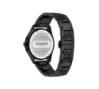 Montre Homme Missoni MW1I00523 - Acier inoxydable Noir - Etanche 5 Atm