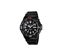 Casio - MRW-200H-1B2 - Casual - Montre Homme - Quartz Analogique - Cadran Noir - Bracelet Résine Noir