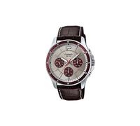 Montre - CASIO - MTP-1374L-7A1 - Cuir Marron - Étanchéité 5 ATM - Analogique