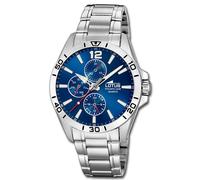 Montre Homme Multifonction Lotus En Acier Inoxydable Argent UL18812/1